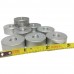 FixtureDisplays® Aluminum Standoff Spacer Standoff Hardware Base Set of 8 pcs 16926